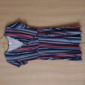 Striped Dress No Boundaries size 3X